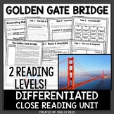 Golden Gate Bridge Reading Comprehension Passage & Worksheets