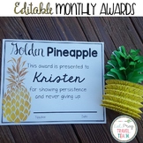 Golden Pineapple Student Awards