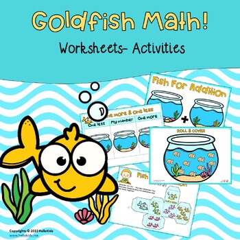 Preview of Goldfish Addition Activities