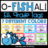 Goldfish Back to School Tags Ofishally In 5th Grade End of