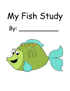 Preview of Goldfish Study Science Journal