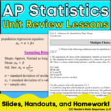 Goldie's AP® Statistics Review Lessons and Homework