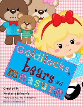 Preview of Goldilocks, Bears and Measure