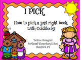 Goldilocks I.P.I.C.K & Just Right Books
