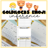 Goldilocks Inference Emoji Chart Guided Reading Printable