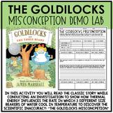 Goldilocks Misconception Demo Lab- Thermal Energy and Temperature