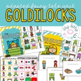Goldilocks Adapted Fairy Tale Unit for Speech Therapy  (in