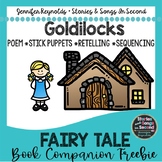 Goldilocks Stick Puppets & Reader's Theater FREEBIE