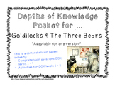 Goldilocks & The Three Bears - Comprehensive Packet