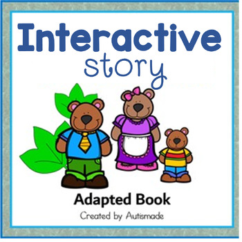 Preview of Interactive Adapted book for SPED