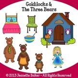 Goldilocks and The Three Bears Inspired Clip Art | Clipart