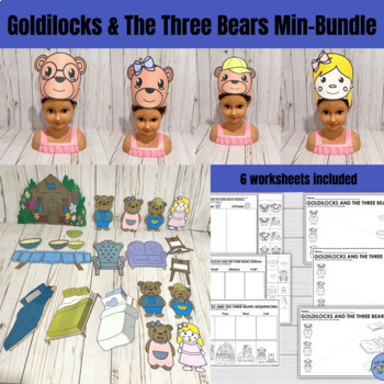 Preview of Goldilocks and The Three Bears Mini-Bundle