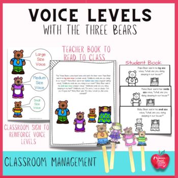 Preview of Classroom Rules based on Goldilocks & The Three Bears