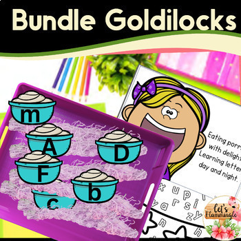 Preview of Goldilocks and Three Bears Activities Fairy Tale Bundle