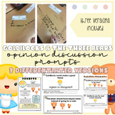 Goldilocks and the 3 Bears Opinion Oracy Speaking and List