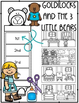 Goldilocks and the 3 Bears Sequence by Bilingual Printable Resources