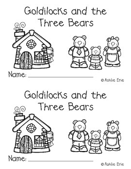 Goldilocks and the Three Bears by Ashlie Erie | TPT