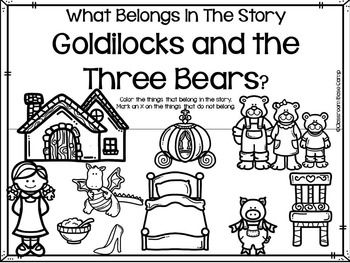 Goldilocks and the Three Bears by Classroom Base Camp | TpT