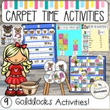 Goldilocks and the Three Bears Carpet Time Activities Circ