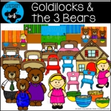 Goldilocks and the Three Bears Clip Art
