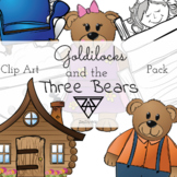 goldilocks and the three bears clipart