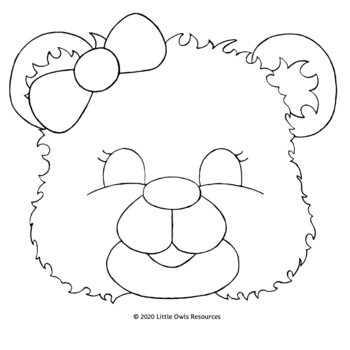 goldilocks clipart coloring