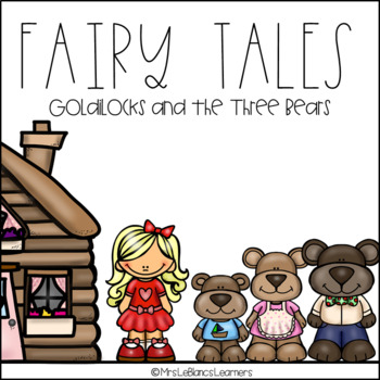 Preview of Goldilocks and the Three Bears Fairy Tale Genre Study