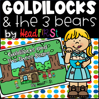 Preview of Goldilocks and the Three Bears Fairy Tale Unit with Book Readers and Activities