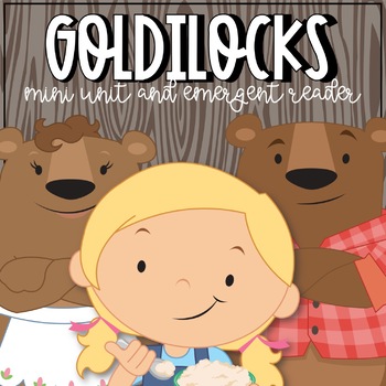 Preview of Goldilocks and the Three Bears Pocket Chart and Printable Activities