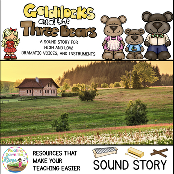 Preview of Goldilocks and the Three Bears No Prep Sound Story