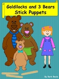 Goldilocks and the Three Bears Puppet Characters
