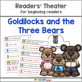 Preview of Readers Theater Fairy Tales with Goldilocks & the Three Bears Play Script