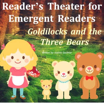 Preview of Goldilocks and the Three Bears Reader's Theater for Emergent Readers