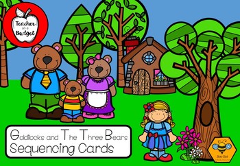Preview of Goldilocks and the Three Bears Sequencing Cards - Bee Bots