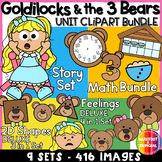Goldilocks and the Three Bears Unit Clipart Bundle | Fairy