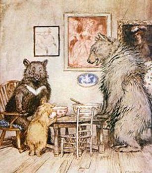 Preview of Goldilocks and the Three Bears - a short script