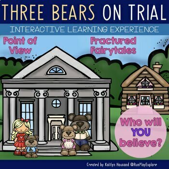 Preview of Goldilocks and the Three Bears on Trial (Fractured Fairytale Mock Trial)