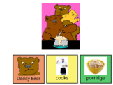 Goldilocks sensory story, Colourful Semantics, PMLD, SLD, 