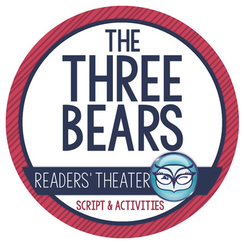 Preview of Goldilocks & the Three Bears Readers' Theater Activity Pack