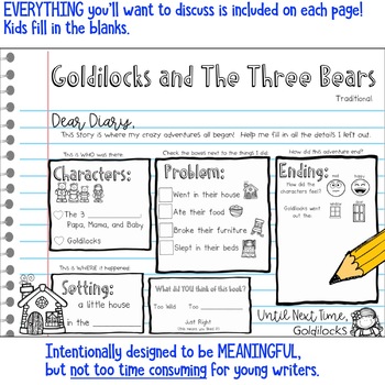 goldilocks and the three bears summary