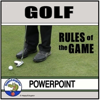 Preview of Golf PowerPoint - The Rules of the Game