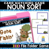 Gone Fishing: A matching game using common/proper and sing