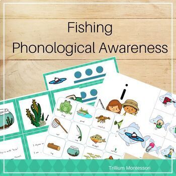 Preview of Gone Fishing! Phonological and Phonemic Awareness Activities