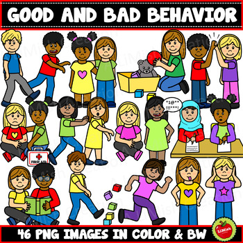 Preview of Good And Bad Behavior (Positive And Negative Behavior)