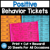 Good Behavior Tickets for Positive Classroom Management