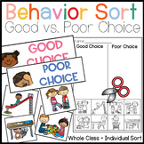 Good Choice Poor Choice Behavior Sort (PBIS)