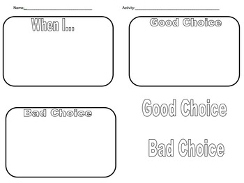 Preview of Good Choices/Bad Choices: Visual Consequences