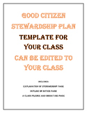 Good Citizen Stewardship Plan