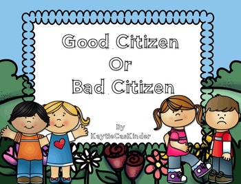 Preview of Good Citizen or Bad Citizen