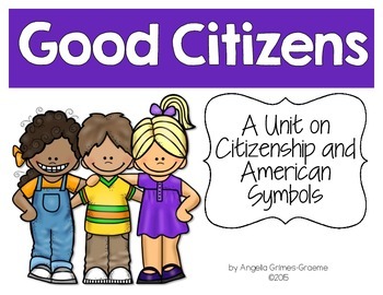 Preview of Citizens - A Unit on Citizenship and American Symbols